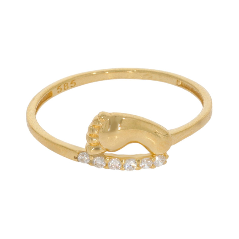 Inel Dama, Aur Galben, 14 k, 0.97 gr, Cod Produs: 649320 - Tezaurshop.ro