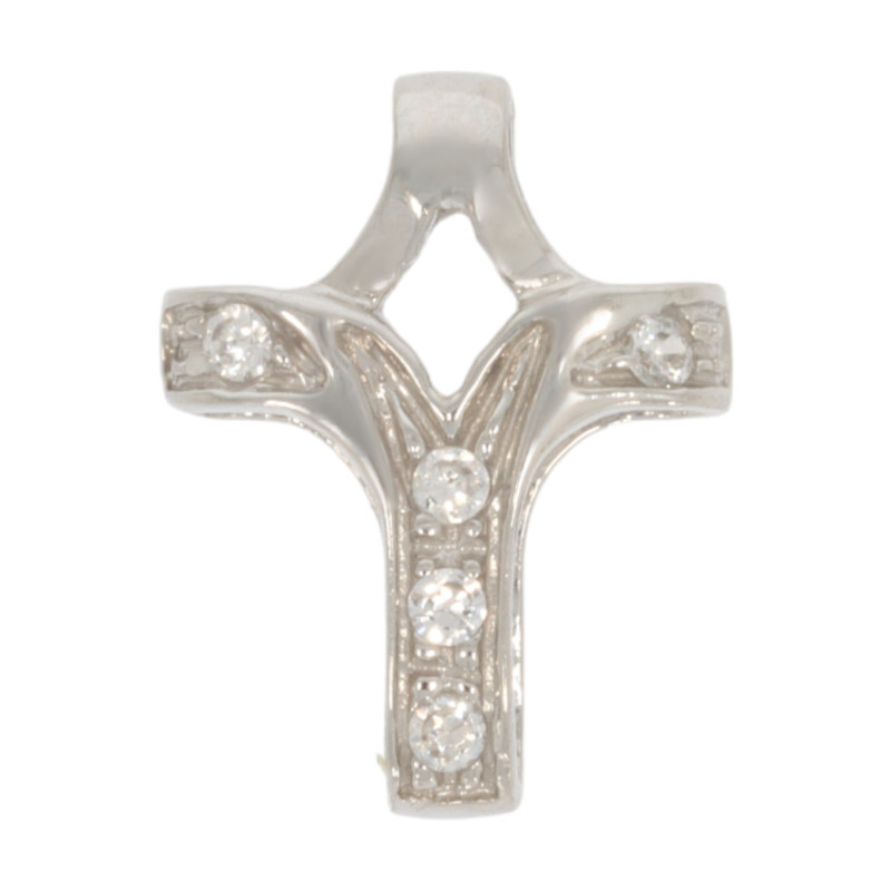 Cruce, Aur Alb, 14 k, 1.76 gr, Cod Produs: 649374 - Tezaurshop.ro