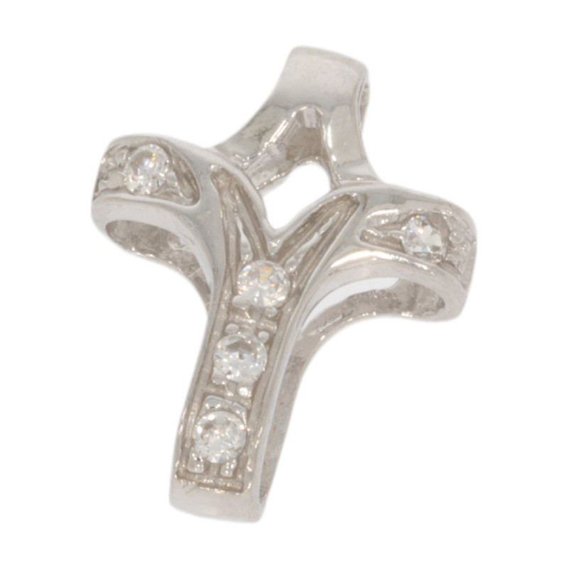 Cruce, Aur Alb, 14 k, 1.76 gr, Cod Produs: 649374 - 2