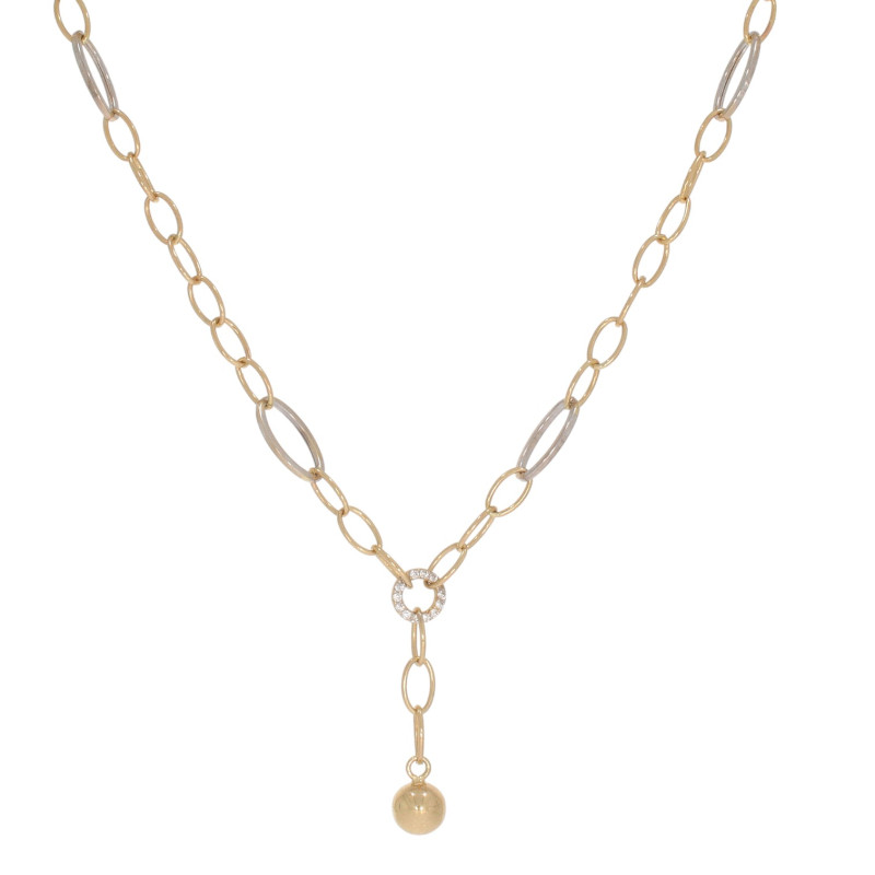 Colier, Aur Mix, 14 k, 6.44 gr, Cod Produs: 649475 - Tezaurshop.ro