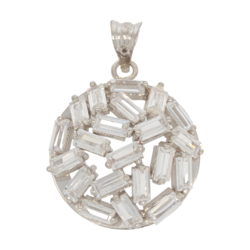 Pandantiv, Aur Alb, 14 k, 2.54 gr, Cod Produs: 649553 - Tezaurshop.ro