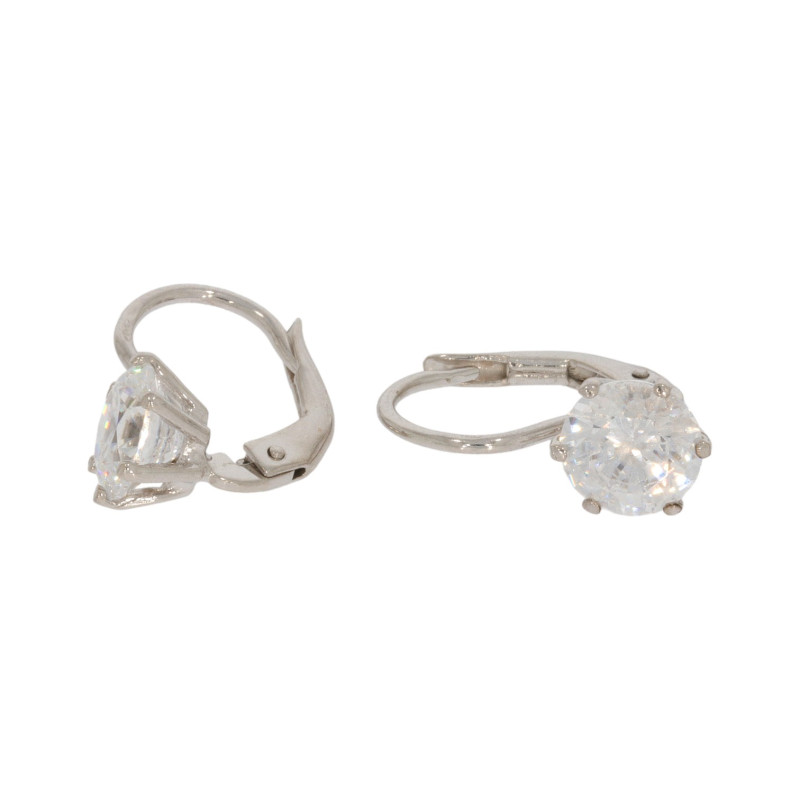 Cercei, Aur Alb, 18 k, 2.84 gr, Cod Produs: 650358 - Tezaurshop.ro