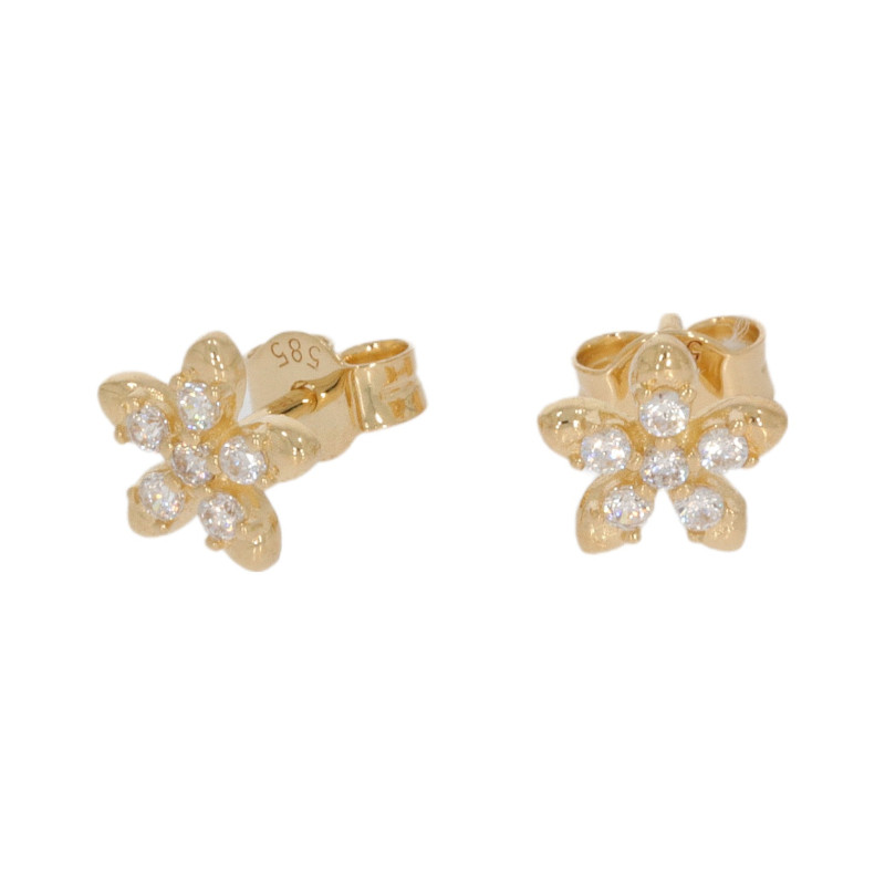 Cercei, Aur Galben, 14 k, 1.05 gr, Cod Produs: 650929 - Tezaurshop.ro