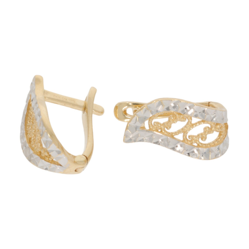 Cercei, Aur Mix, 14 k, 2.59 gr, Cod Produs: 651188 - Tezaurshop.ro