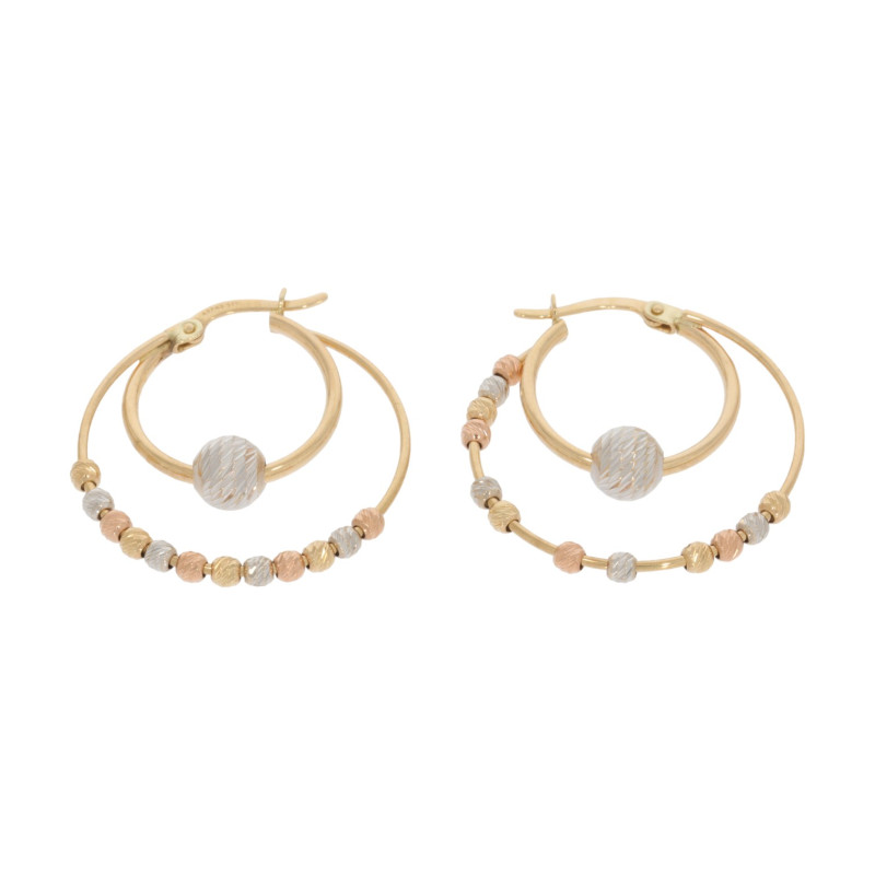 Cercei, Aur Mix, 14 k, 3.84 gr, Cod Produs: 651279 - Tezaurshop.ro
