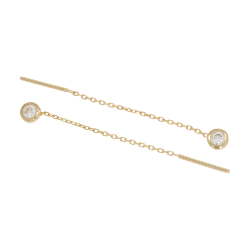 Cercei, Aur Galben, 14 k, 1.48 gr, Cod Produs: 651448 - Tezaurshop.ro
