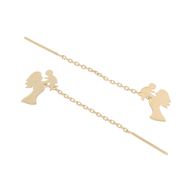 Cercei, Aur Galben, 14 k, 1.06 gr, Cod Produs: 651603 - Tezaurshop.ro