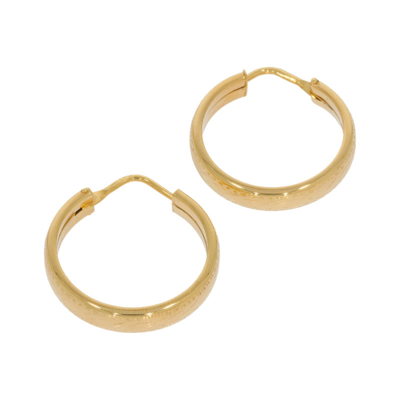 Cercei, Aur Galben, 18 k, 2.9 gr, Cod Produs: 651807 - Tezaurshop.ro