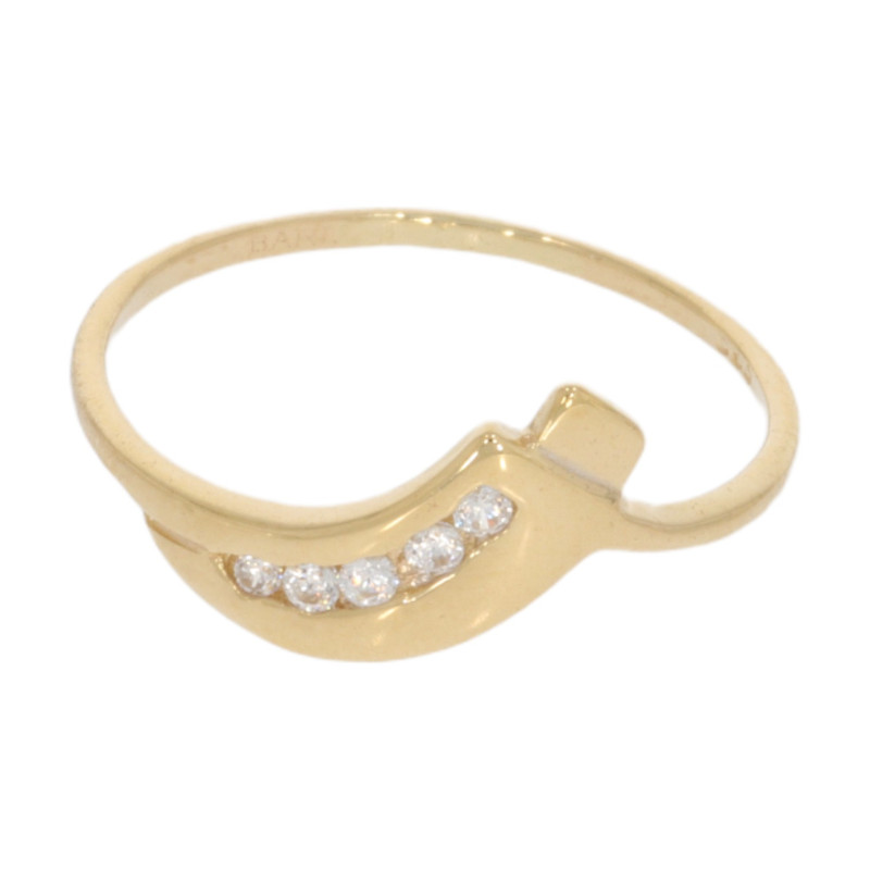 Inel Dama, Aur Galben, 14 k, 1.19 gr, Cod Produs: 652442 - 2