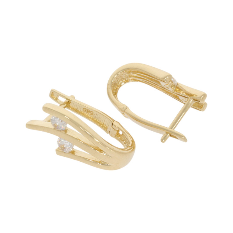 Cercei, Aur Galben, 14 k, 5.28 gr, Cod Produs: 652450 - Tezaurshop.ro