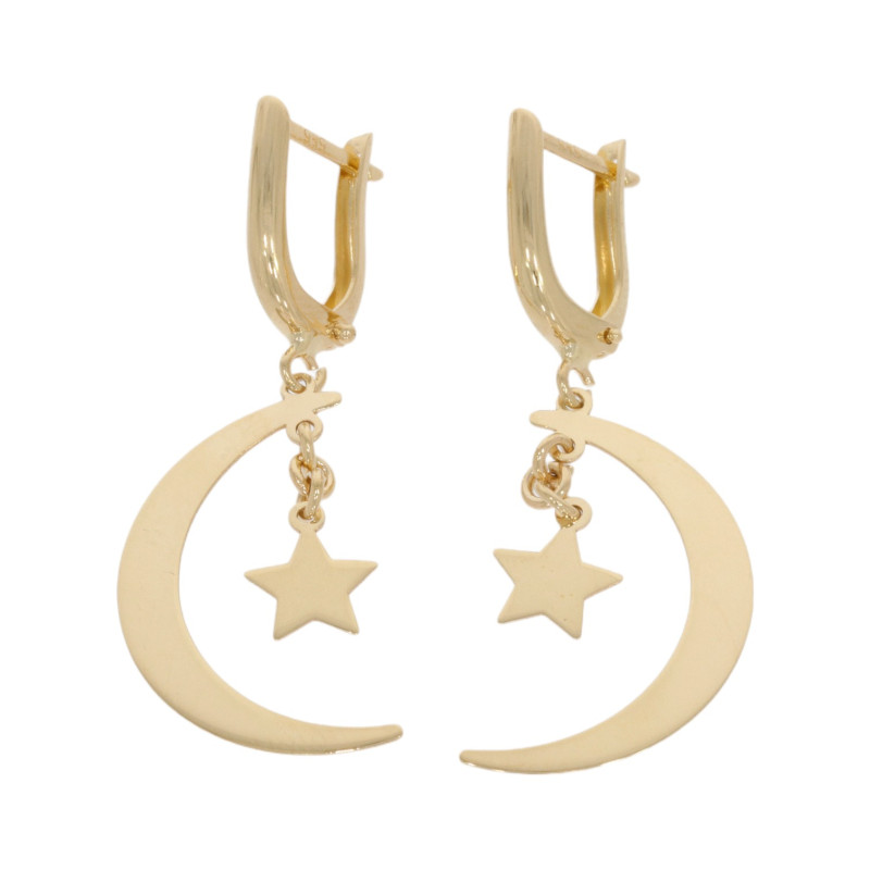 Cercei, Aur Galben, 14 k, 2.83 gr, Cod Produs: 652482 - Tezaurshop.ro