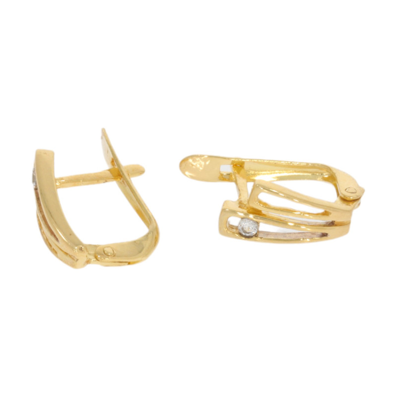 Cercei, Aur Galben, 18 k, 1.75 gr, Cod Produs: 652728 - Tezaurshop.ro