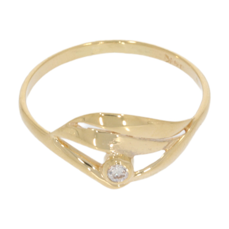 Inel Dama, Aur Galben, 14 k, 1.04 gr, Cod Produs: 652812 - 2