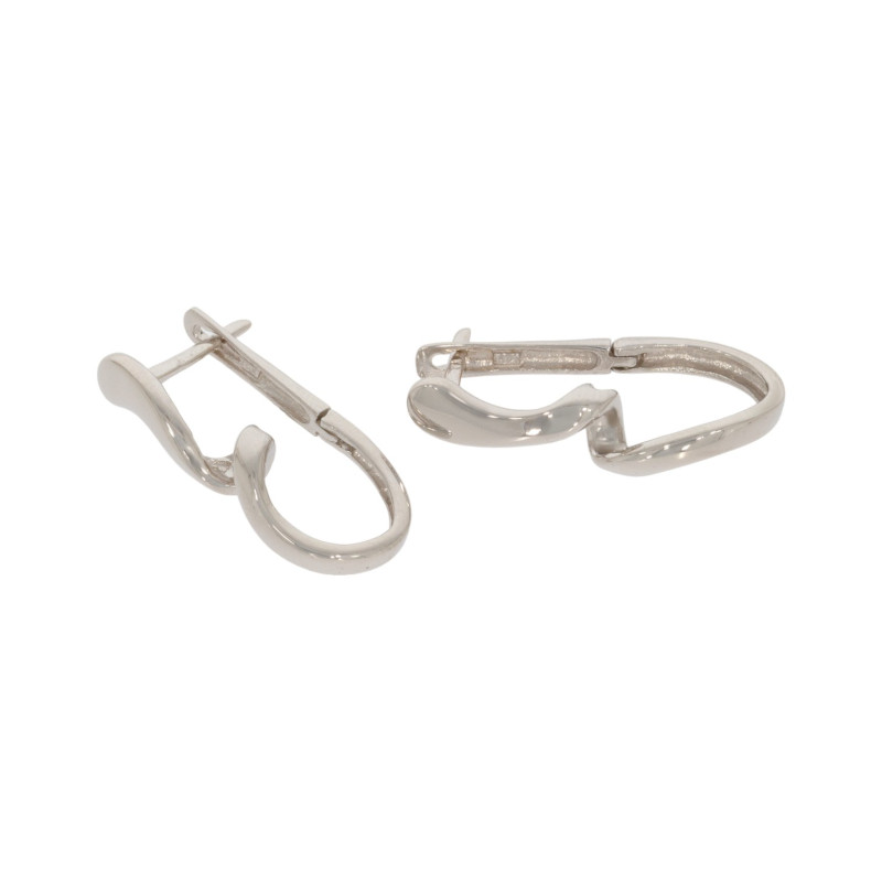 Cercei, Aur Alb, 14 k, 5.04 gr, Cod Produs: 653549 - Tezaurshop.ro