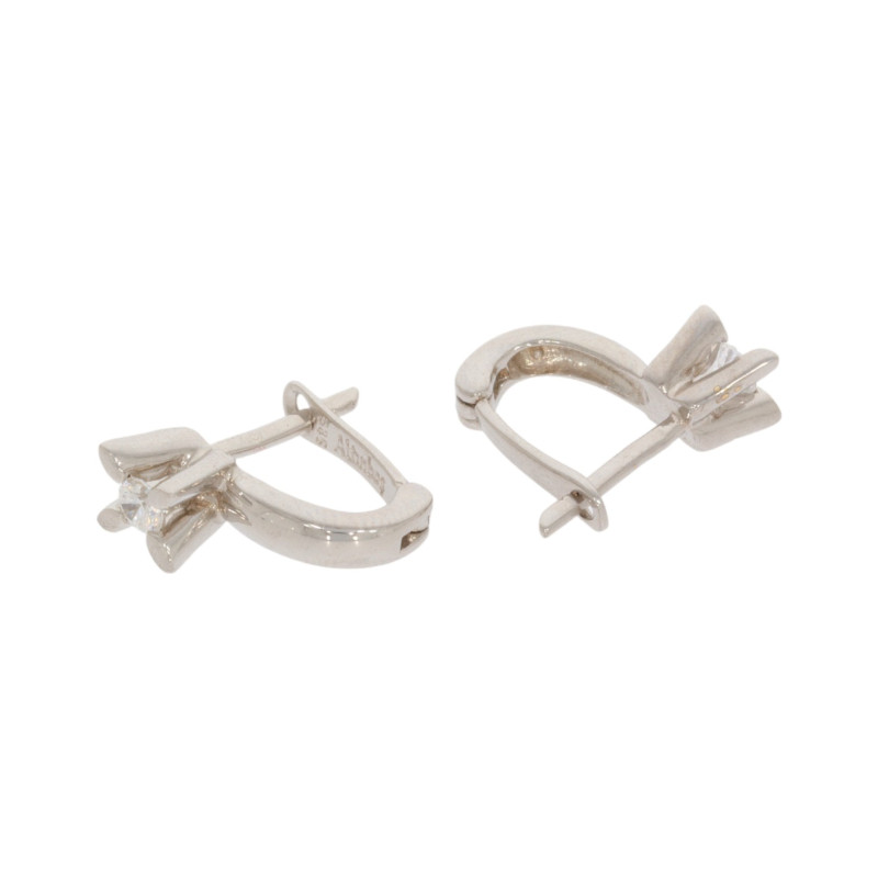 Cercei, Aur Alb, 14 k, 3.62 gr, Cod Produs: 653579 - Tezaurshop.ro