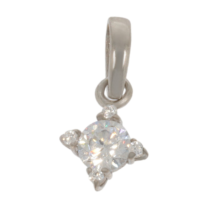 Pandantiv, Aur Alb, 18 k, 0.53 gr, Cod Produs: 657018 - 2