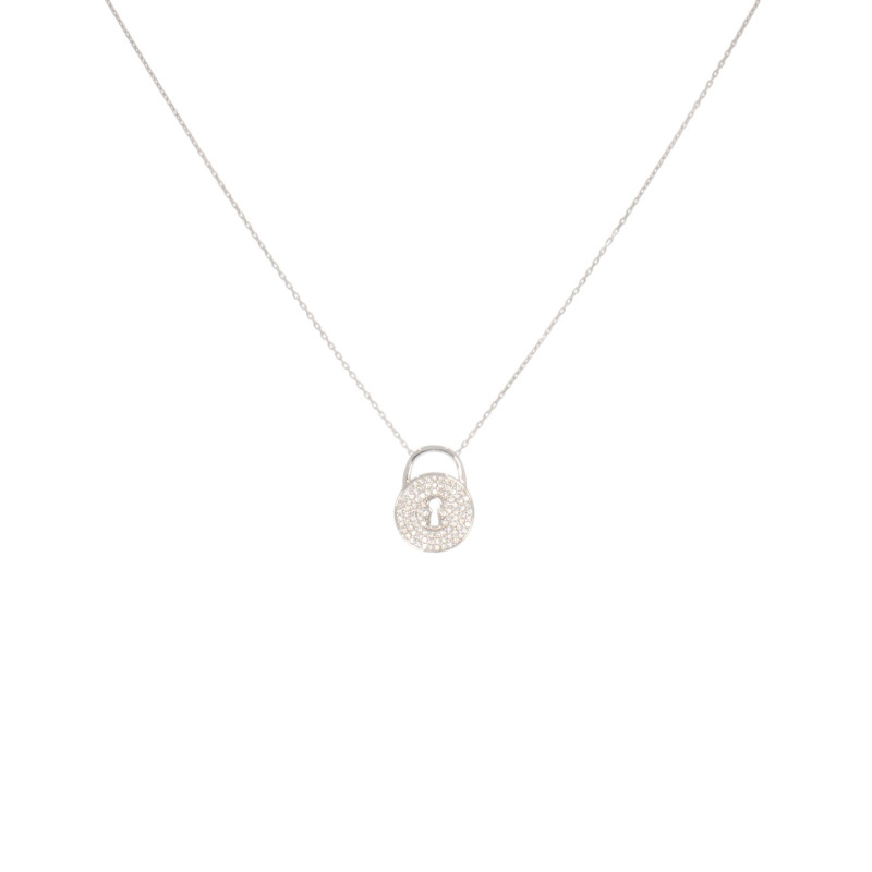 Colier, Aur Alb, 14 k, 2.77 gr, Cod Produs: 657414 - Tezaurshop.ro