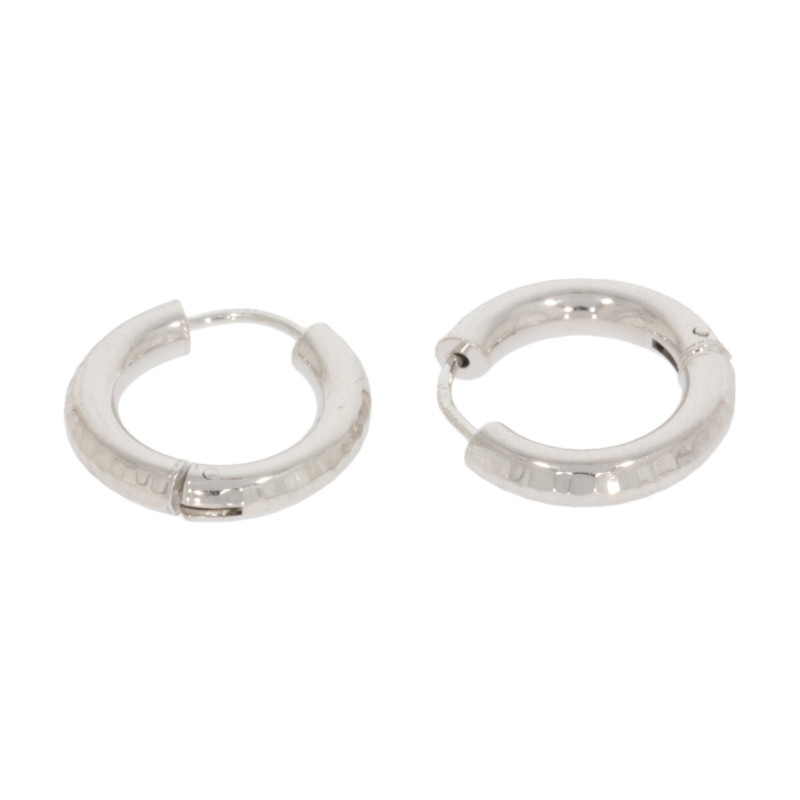 Cercei, Aur Alb, 14 k, 1.69 gr, Cod Produs: 658460 - Tezaurshop.ro