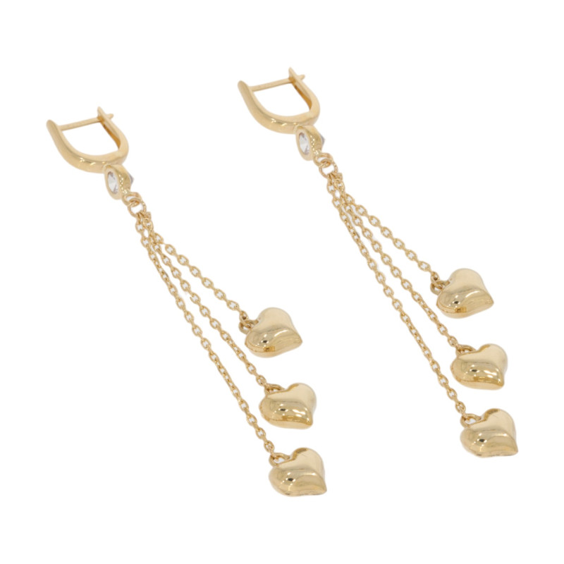 Cercei, Aur Galben, 14 k, 5.43 gr, Cod Produs: 658687 - 2
