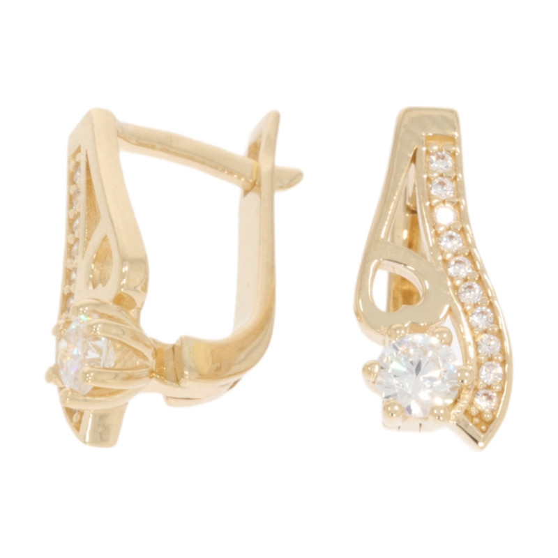 Cercei, Aur Galben, 14 k, 3.01 gr, Cod Produs: 658712 - Tezaurshop.ro