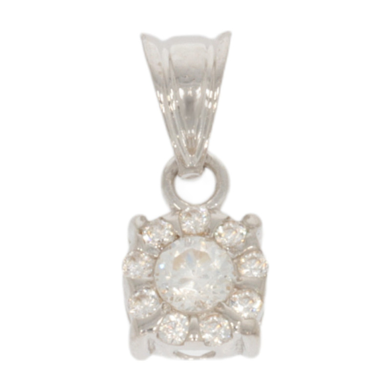Pandantiv, Aur Alb, 14 k, 0.52 gr, Cod Produs: 658735 - Tezaurshop.ro
