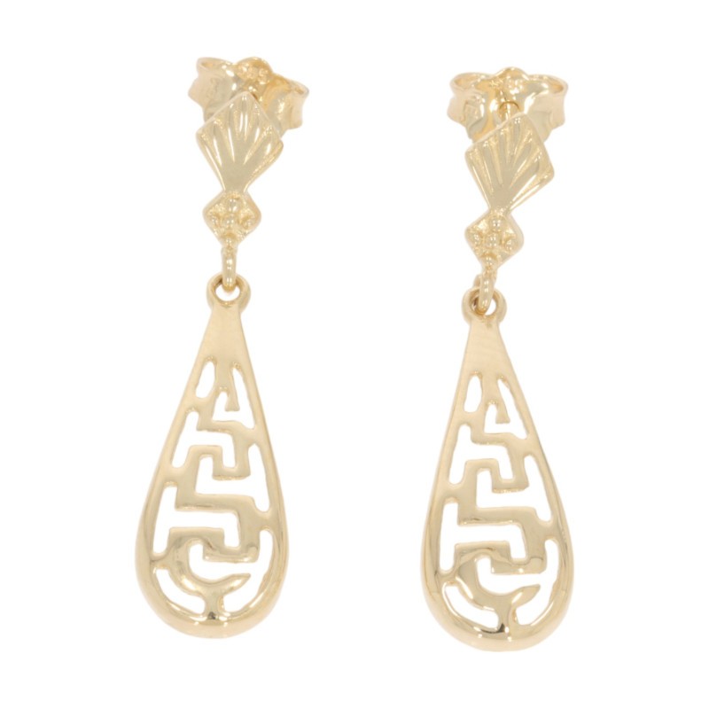 Cercei, Aur Galben, 14 k, 2.63 gr, Cod Produs: 658784 - Tezaurshop.ro