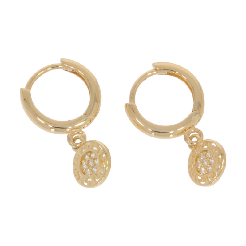 Cercei, Aur Galben, 14 k, 2.26 gr, Cod Produs: 658964 - 2