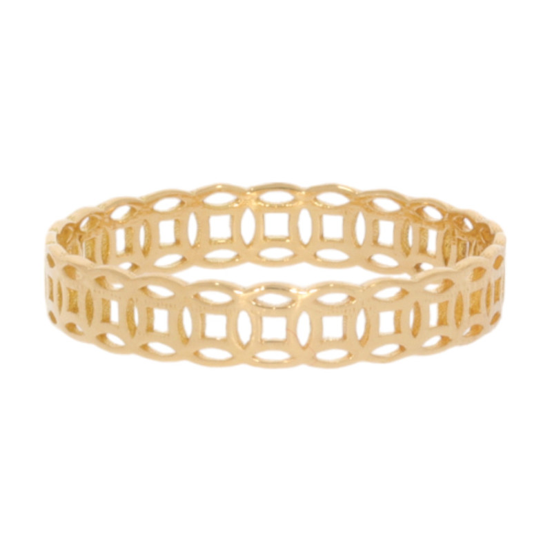 Inel Dama, Aur Galben, 18 k, 1.08 gr, Cod Produs: 659030 - 2
