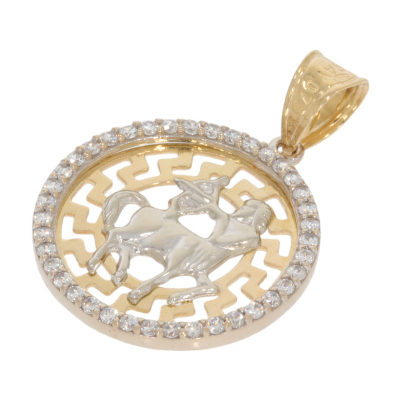 Pandant Horoscop, Aur Mix, 14 k, 1.79 gr, Cod Produs: 659198