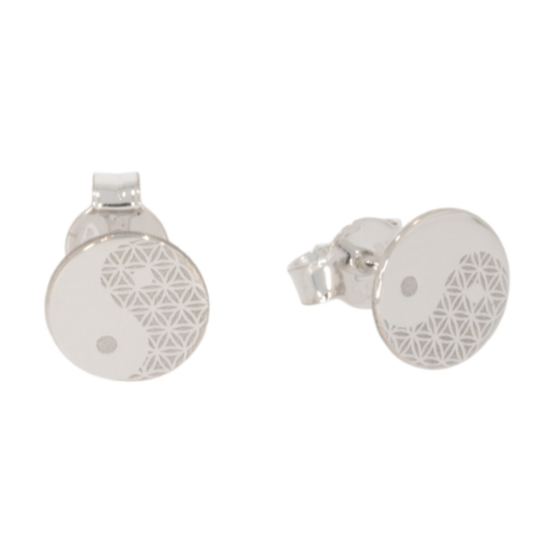 Cercei, Aur Alb, 14 k, 1.05 gr, Cod Produs: 659286 - Tezaurshop.ro