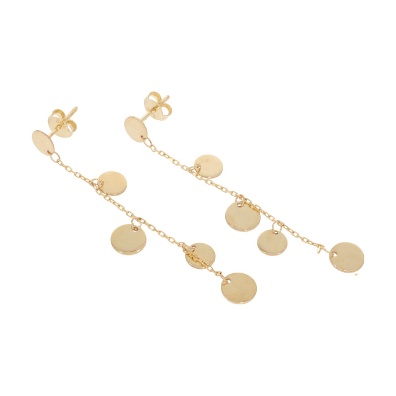 Cercei, Aur Galben, 14 k, 2.54 gr, Cod Produs: 659375 - Tezaurshop.ro