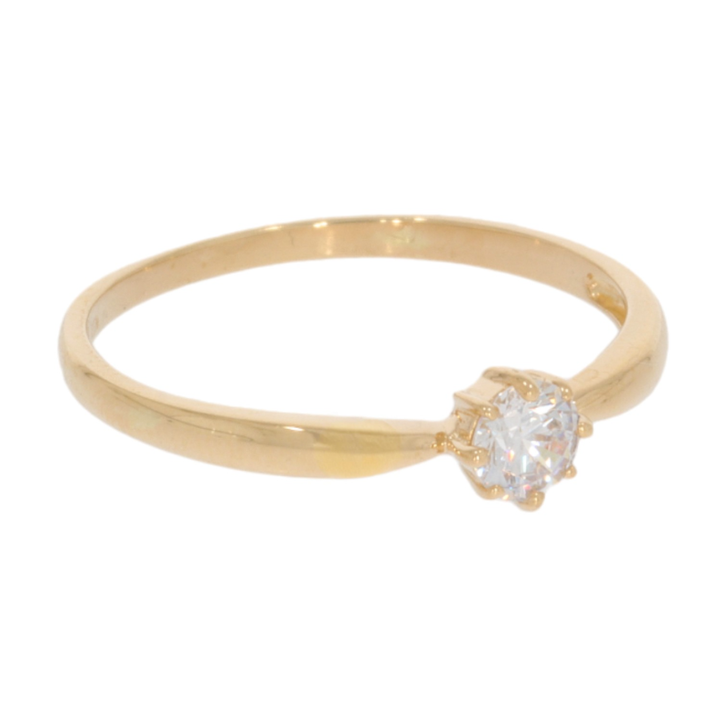 Inel Dama, Aur Galben, 14 k, 1.2 gr, Cod Produs: 659708 - 2