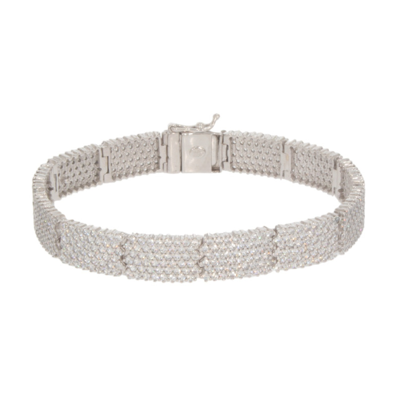 Bratara, Aur Alb, 14 k, 24.09 gr, Cod Produs: 659743 - Tezaurshop.ro