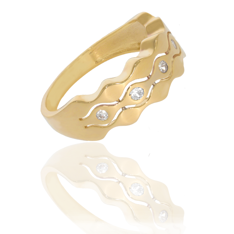 Inel Dama, Aur Galben, 14 k, 3.05 gr, Cod Produs: 660492 - Tezaurshop.ro