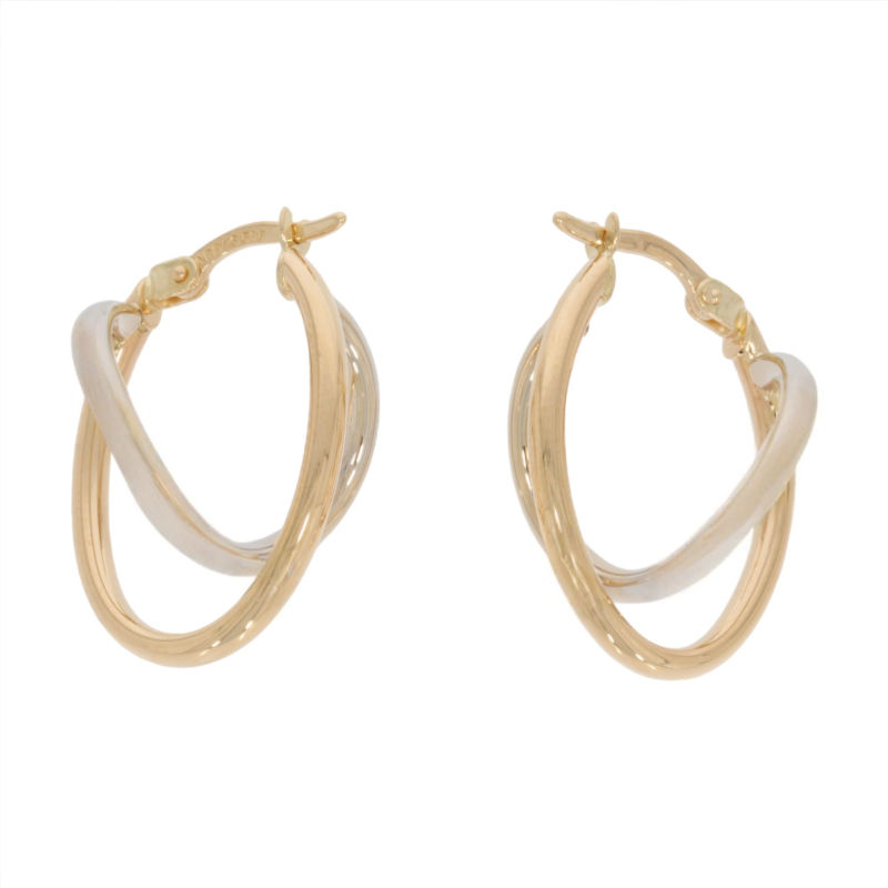 Cercei, Aur Mix, 14 k, 2.6 gr, Cod Produs: 660581 - Tezaurshop.ro