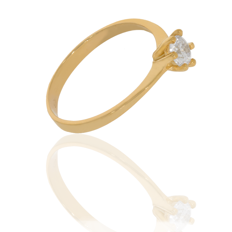 Inel Dama, Aur Galben, 14 k, 1.76 gr, Cod Produs: 660619 - Tezaurshop.ro