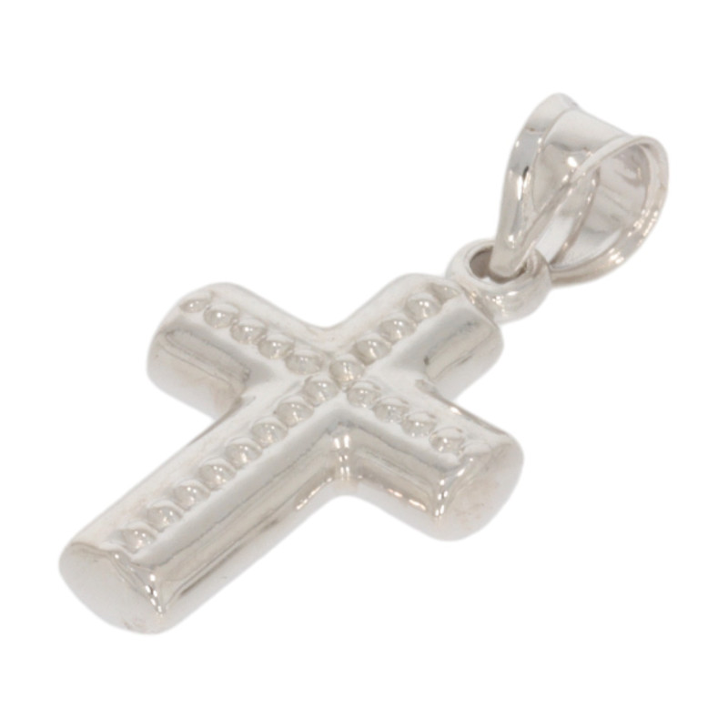 Cruce, Aur Alb, 14 k, 0.98 gr, Cod Produs: 660629