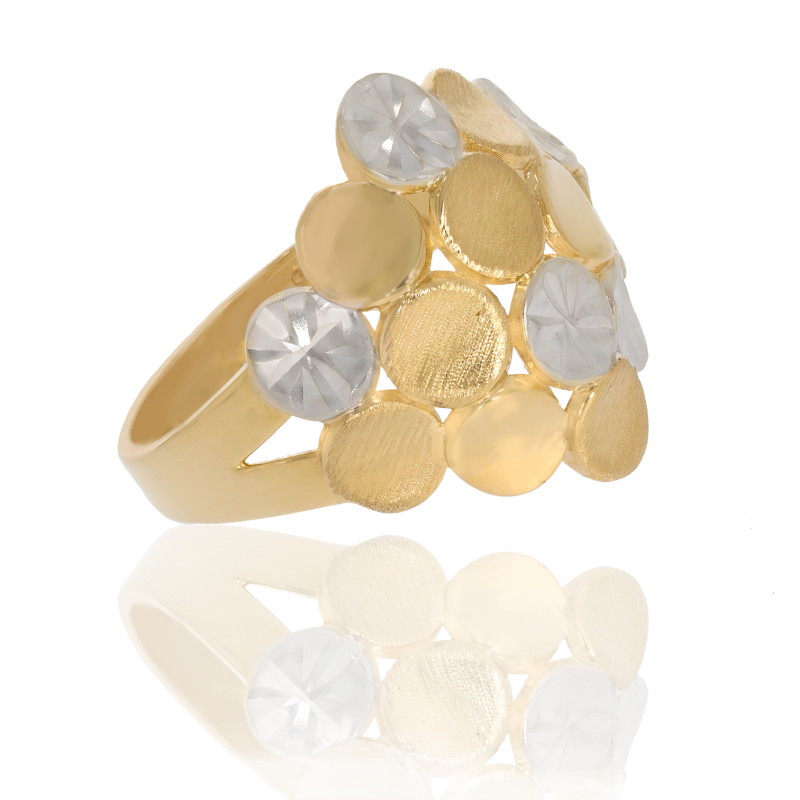 Inel Dama, Aur Mix, 14 k, 1.98 gr, Cod Produs: 660654 - Tezaurshop.ro