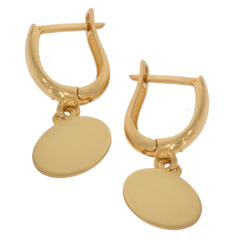 Cercei, Aur Galben, 14 k, 2.09 gr, Cod Produs: 660688 - Tezaurshop.ro