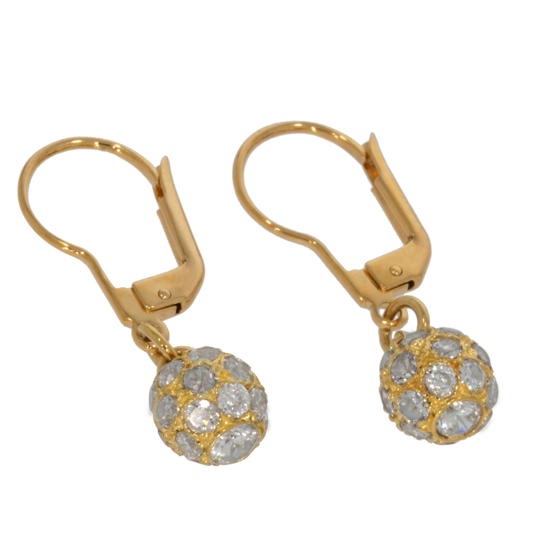 Cercei, Aur Galben, 14 k, 3.17 gr, Cod Produs: 660741 - Tezaurshop.ro