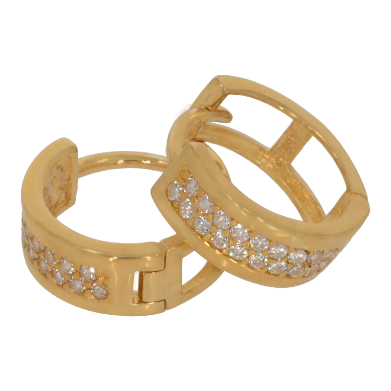 Cercei, Aur Galben, 14 k, 3.32 gr, Cod Produs: 660783 - Tezaurshop.ro