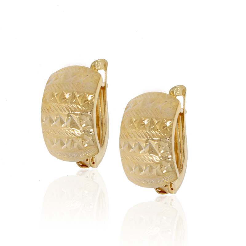 Cercei, Aur Galben, 14 k, 1.38 gr, Cod Produs: 660829 - Tezaurshop.ro