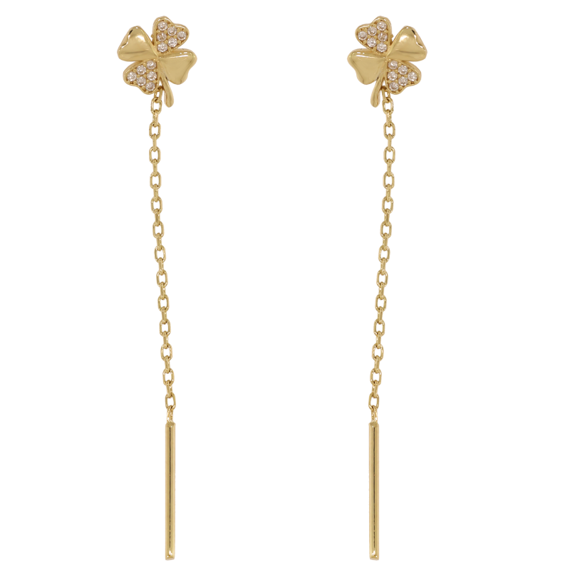 Cercei, Aur Galben, 14 k, 1.71 gr, Cod Produs: 661011 - Tezaurshop.ro