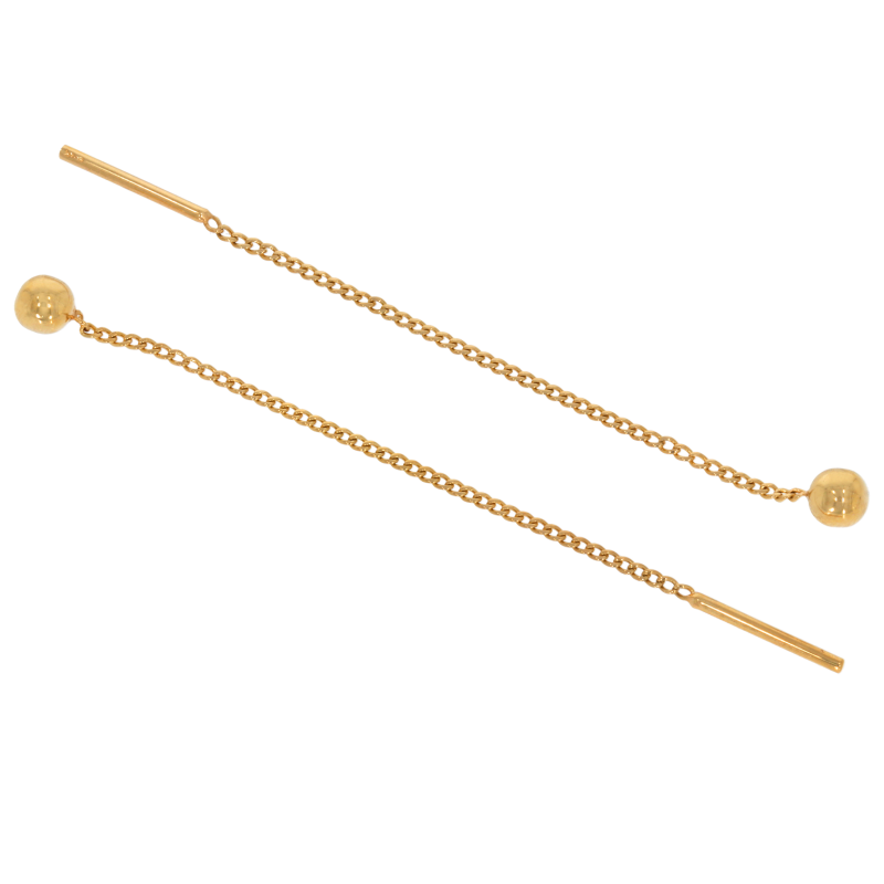 Cercei, Aur Galben, 14 k, 0.86 gr, Cod Produs: 661078 - Tezaurshop.ro