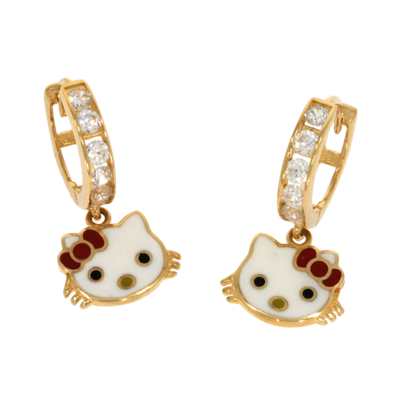 Cercei, Aur Galben, 14 k, 2.46 gr, Cod Produs: 661163 - Tezaurshop.ro