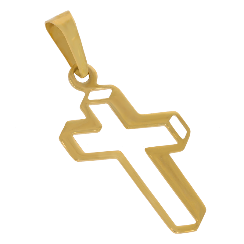 Cruce, Aur Galben, 14 k, 0.62 gr, Cod Produs: 661170 - Tezaurshop.ro