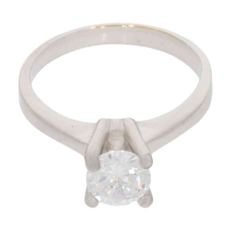 Inel De Logodna, Aur Alb, 14 k, 3.07 gr, Cod Produs: 661239