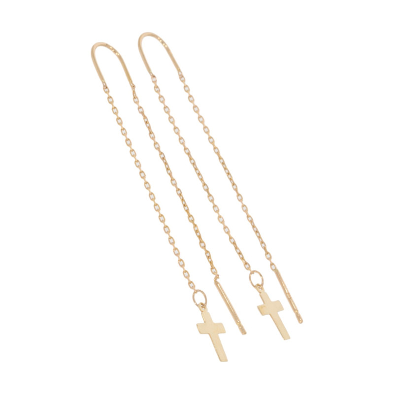 Cercei, Aur Galben, 14 k, 1.03 gr, Cod Produs: 661248 - Tezaurshop.ro