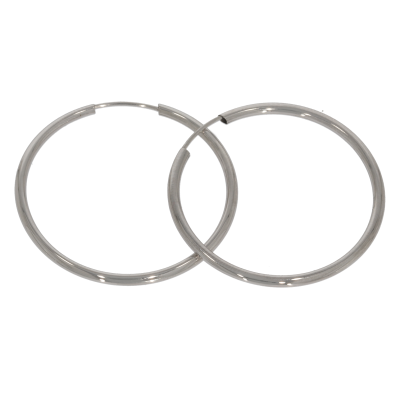 Cercei, Aur Alb, 14 k, 0.89 gr, Cod Produs: 661483 - Tezaurshop.ro