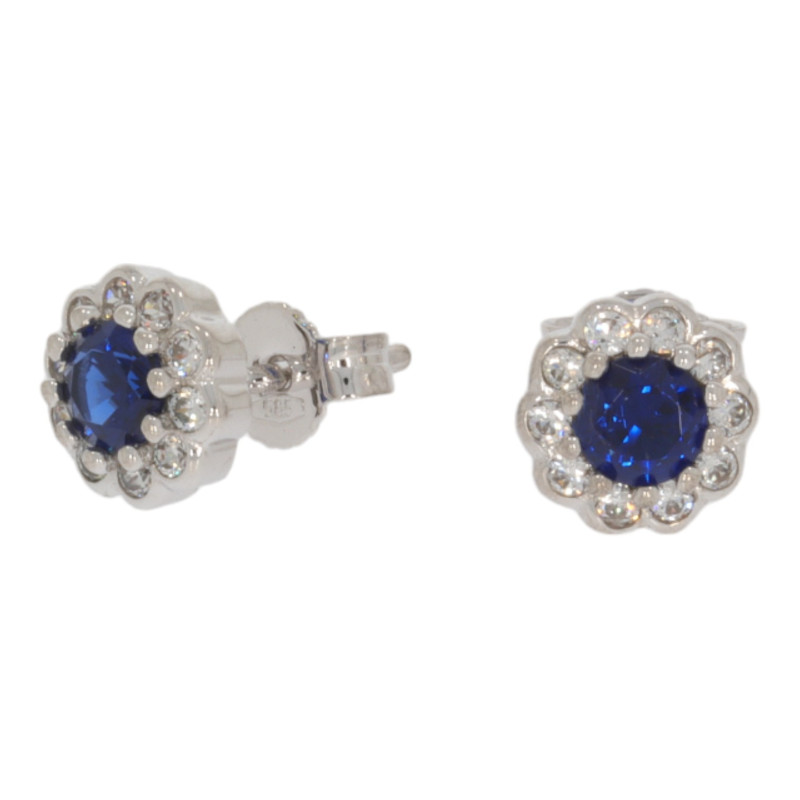 Cercei, Aur Alb, 14 k, 1.91 gr, Cod Produs: 661486 - Tezaurshop.ro